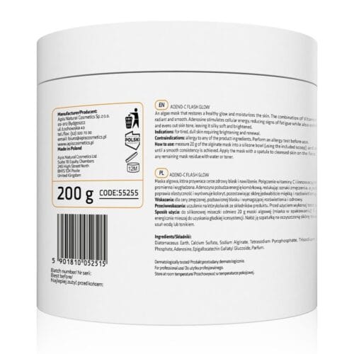 Apis Professional ADENO‑C Flash Glow Brightening Algae Mask